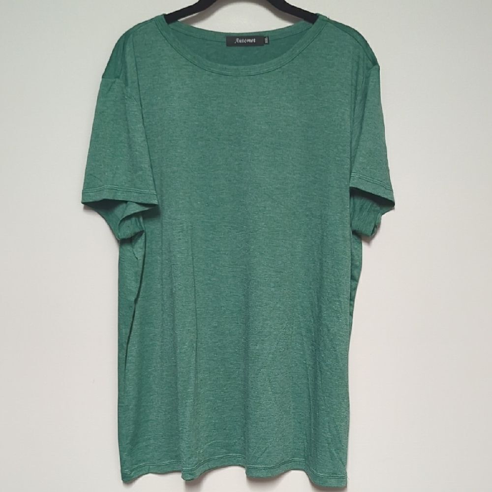 Casual Green Short Sleeve Tee